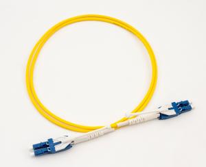 Best Polarity Switchable Uniboot MPO MTP Patch Cord LC To LC OS2 9/125um With Push Pull Tabs wholesale