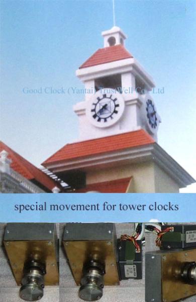 Cheap mechanism movement with stepper motor for outdoor  building clocks for sale