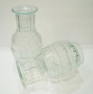 Best Transparent Bud Pot Bulk Custom Round Nordic Mini Cylinder Clear Glass Flower Vase wholesale