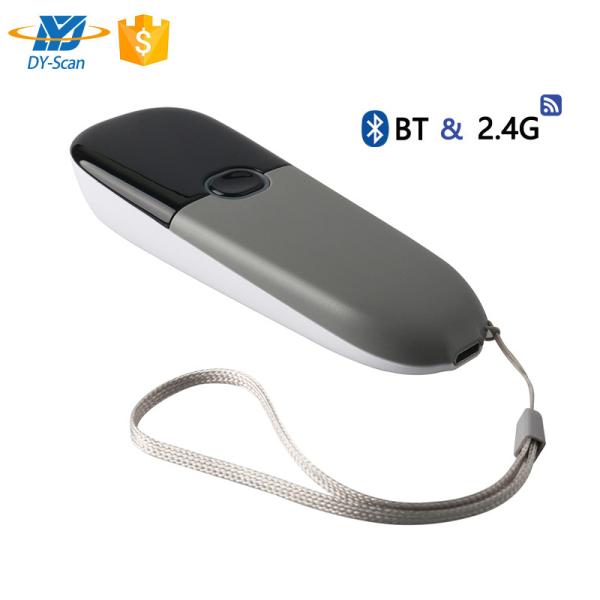 Cheap 32 Bit CPU Wireless Bluetooth Barcode Scanner , 2.4G 2d Barcode Scanner Handheld for sale