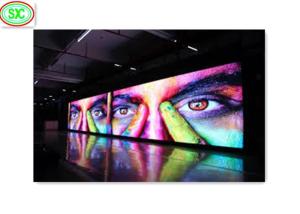 China P10 Full Color LED Display, 10000dots Per SQm 320mm × 160mm 960*960mm cabinet size on sale