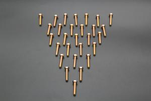 Custom Hex Head Fully Threaded Bolts M6X20 8.8 ISO 4017 High Holding Power