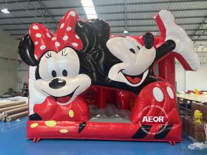 China 5x4m Inflatable Bouncer Castle Game For Kids Inflatable House Party Jump Bouncing And Slide Combo on sale