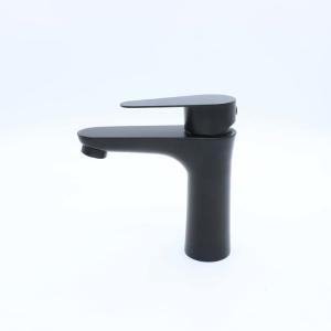 Best SONSILL Luxury Bathroom Sink Faucets Black Polished Surface wholesale