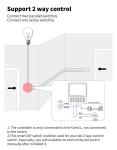 DIY MINI Homekit Wall Switch Button Modifier Relay Module Work with tuya wifi