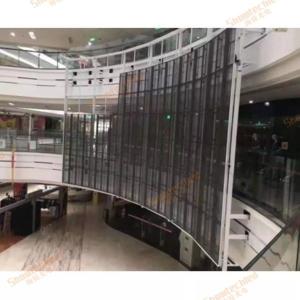High Brightness LED Grille Display Large Mesh Grid Screen Modular Design P7.81