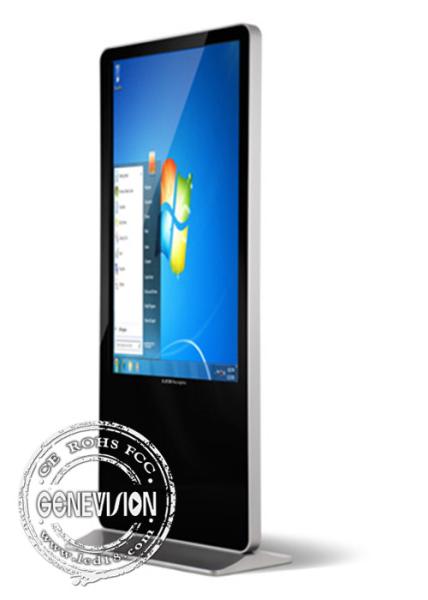 Cheap 55 Inch Touch Screen Wifi Digital Signage IPhone Style Android 7.1 Advertising Kiosk for sale
