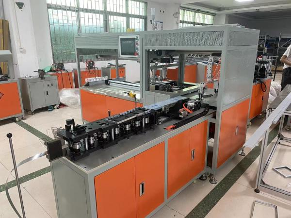 Cheap Automatic Air Filter Frame Making Machine With Adjustable Filter Media And Touch Screen for sale