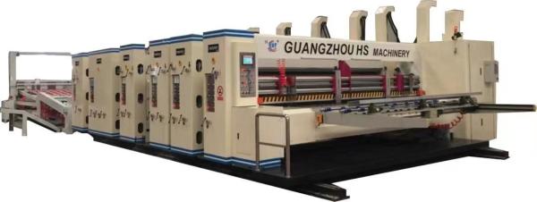 Cheap Stacker Packaging Box Making Machine 415v Converting Carton Box Machine for sale