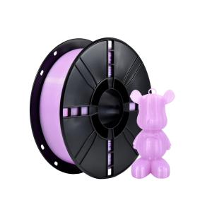 China 1kg PLA Filament For 3D Printer Transparent Violet 3d Printed Filament on sale