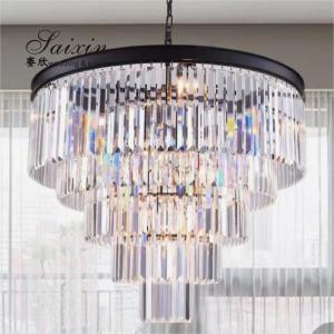 China Modern Home Crystal Ceiling Lights For Living Room Kitchen Decoration Crystal 120cm on sale