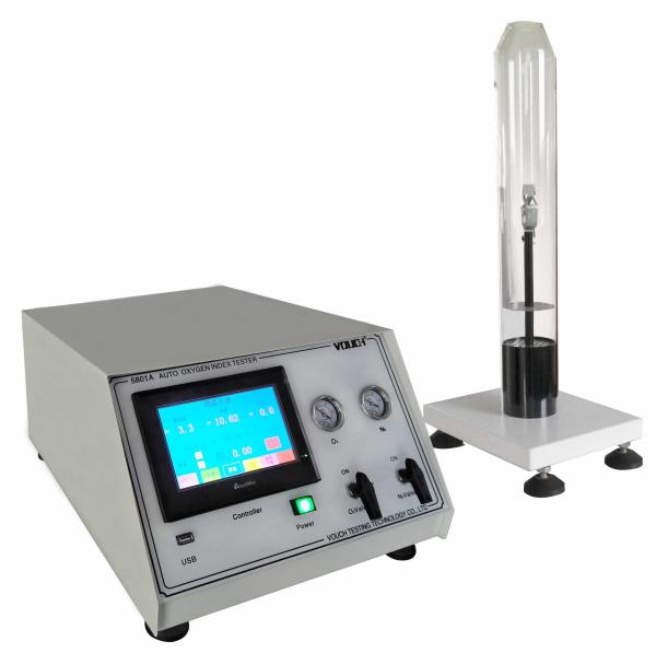 Cheap Touch Screen Oxygen Index For Cables burning performance Flammability Tes standard ISO4598 for sale