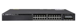 WS-C3650-24TD-E Catalyst 3650 Switch Cisco Catalyst 3650 24 Port Data 2x10G Uplink IP Services