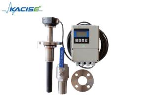 Precision Insertion Electromagnetic Flowmeter / Liquid Flow Meter Easy To Install