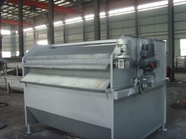 Cheap Continuous Microscreen Rotary Drum Filter , Solid Liquid Separation Machine for sale