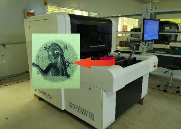 Cheap 2540 Dpi CTS Computer To Screen Textile High Precision 900x1000mm for sale