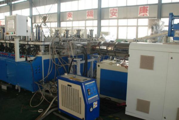Cheap Plastic WPC Board Production Line automatic WPC Sheet Making Machine Double Screw for sale