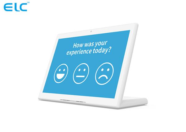 Cheap Touch Screen Desktop Digital Signage , Android Based Digital Signage For Reception for sale