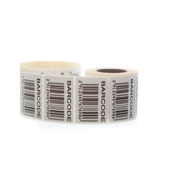Cheap Hot Stamping Silk Screen Custom Barcode Labels In Roll Or In Sheet for sale
