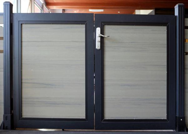 Cheap Custom WPC Gate Panel Cladding Weather Resistant 30 Pounds Weight for sale