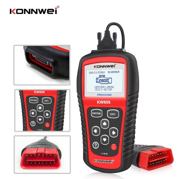 Cheap Professional Car Diagnostic Code Reader With Backlit Screen Cable STM32F for sale