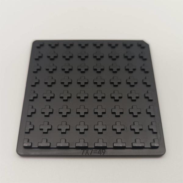 Cheap Customized High Temperature PC Chip Tray For Loading IC Chip for sale