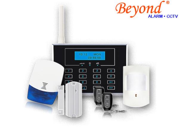 Cheap Dual Network GSM &PSTN LCD Screen Display Touch Keypad Wireless 868mhz Home Alarm Systems for sale