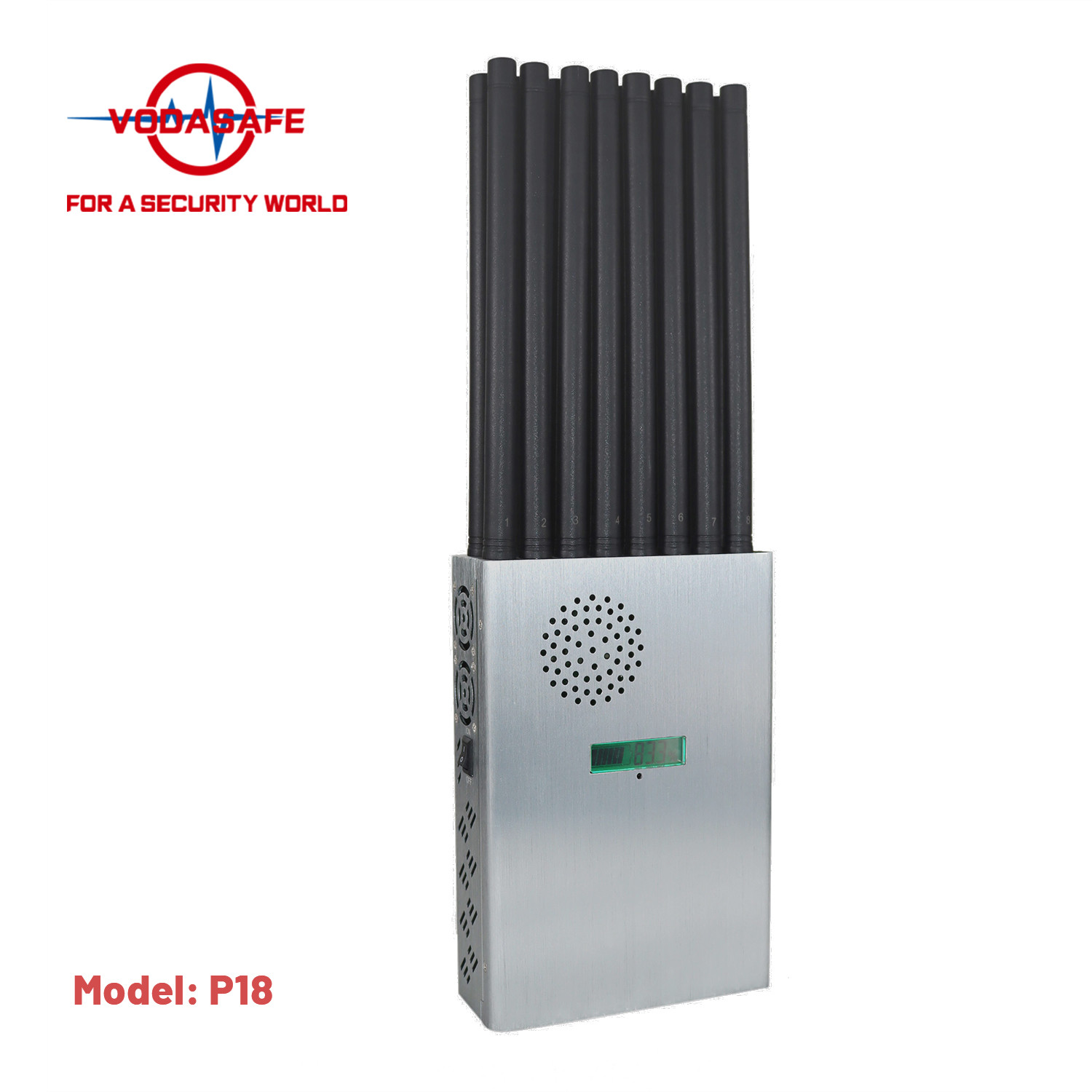 Best Selling 18 Frequencies Portable Phone Signal Jammer For 2/3/4/5G WiFi GPS Jamming With Up To 25M Jamming Distance