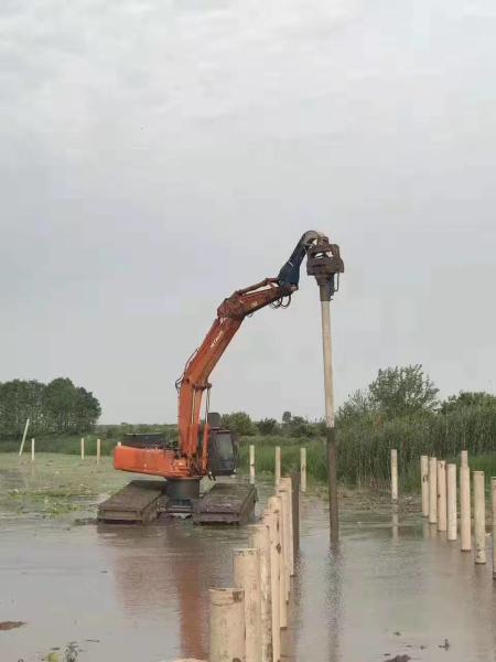 Cheap High Precision Pile Driver 2800rpm Vibration Frequency Reliable Performance for sale