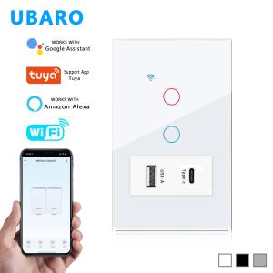 Best 118Type Switch Socket Combination with USB and Type C Sockets wholesale
