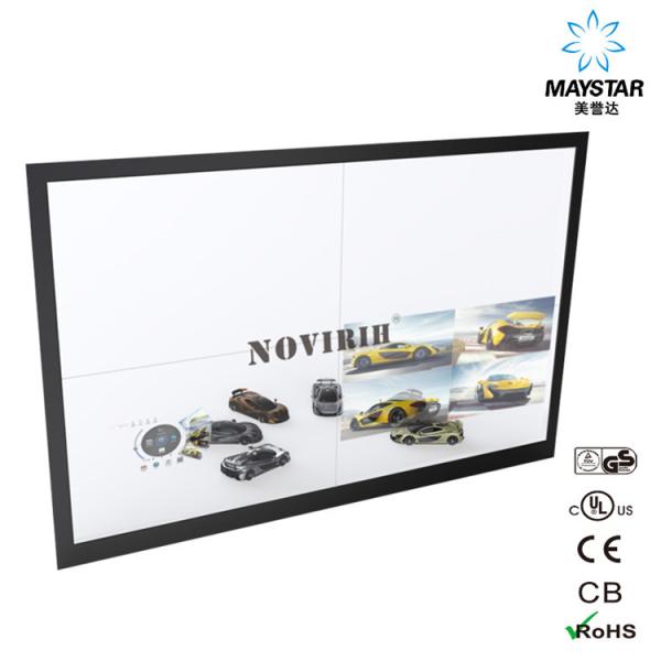 Cheap Weather Resistance Transparent LCD Screen With Energy Saving LED Backlight for sale