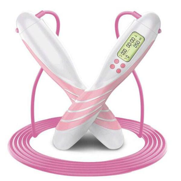 Cheap Calorie Counter ABS Adjustable Durable Jump Ropes With Rgonomic Handles for sale
