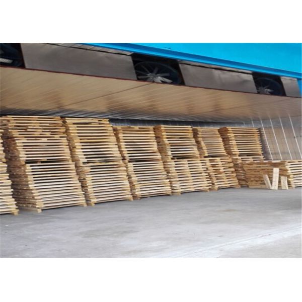 Air Circulation Evenly Vacuum Wood Drying Kiln Large Processing Capacity
