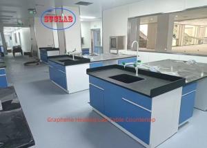 Non-welded Linear Handle Chemistry Lab Bench Warm Laboratory Casework with Multi-Functional Socket and DTC 16-Inch Silent Rail