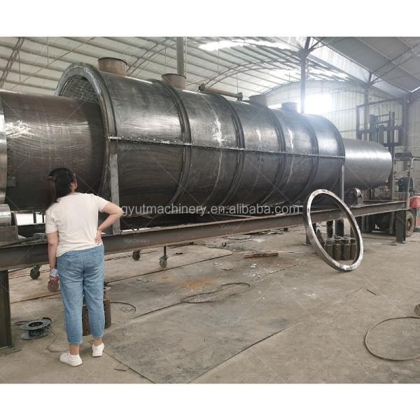 Cheap Customizable Charcoal Making Equipment for Continuous Coconut Shell Carbonization for sale