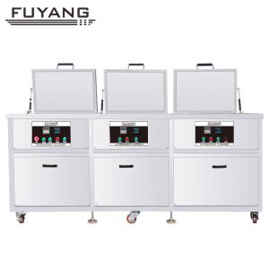 SUS304 Multi Tank Ultrasonic Cleaner Machine 88L With Rinsing / Filter / Dryer