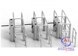 China Bi Directional Ir Sensor Tripod Turnstile Gate Waist Height For Subway Station on sale