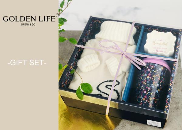 Cheap Rubber Ceramic Gift Set Hot Water Bottle Warmer 1 Liters With Knit Cover for sale