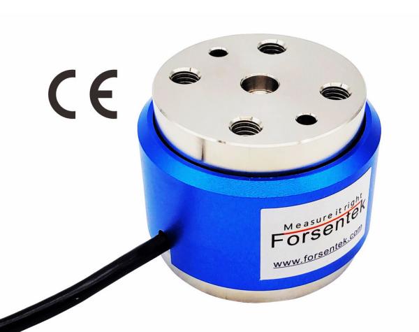 Cheap Miniature Flange Style Reaction Torque Transducer 0-885 lbf-in Static Torque Sensor for sale