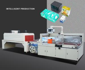 China Automatic Shrink Packaging Machine , High Speed Shrink Wrapper For Pharmaceutical on sale