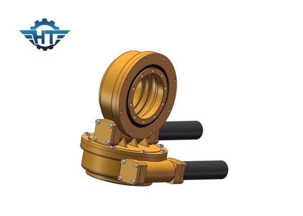 Cheap 24VDC High Torque Dual Axis Slew Drive Self Locking For PV Tracking System for sale