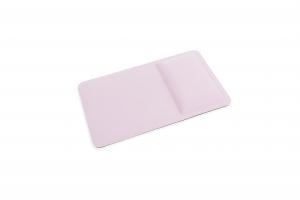 China Ergonomic cooling gel soft mouse pad with cooling-gel infused memory foam palm rest for gaming mouse on sale
