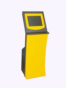 Dust Proof Self Service Information Kiosk Convenient Built In With ID Card Reader