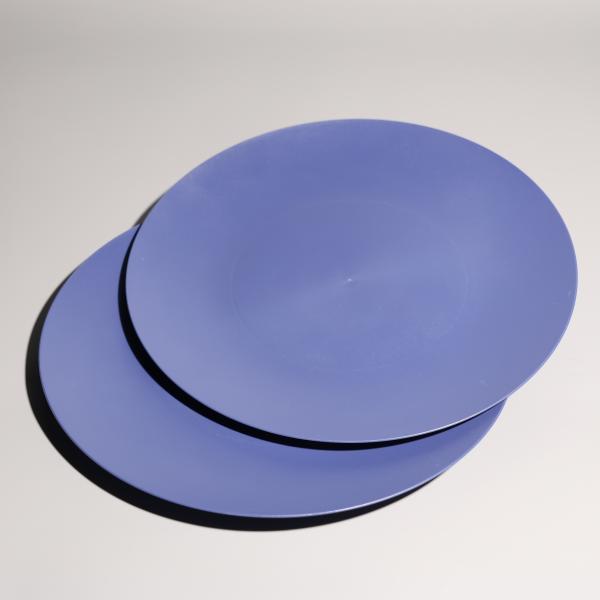 Cheap 7in Round Stackable Plastic Food Tray with Custom Logo for sale