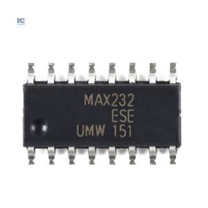 Best MAX232ESE+T SOIC-16 Multi-channel RS-232 line transceiver chip IC low power interface translation chip wholesale