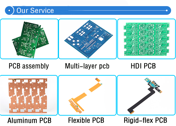 PCBA Service PCB Assembly 94vom Smt0 FR4 High TG Multilayer HDI PCB Board