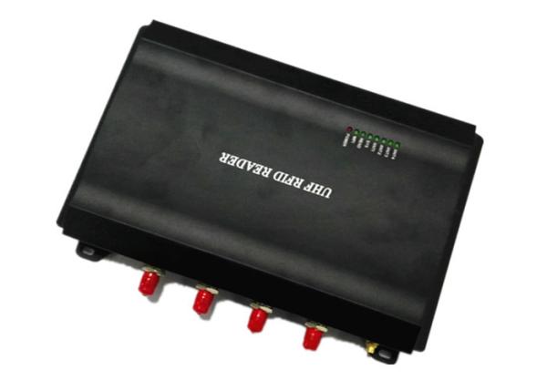 Cheap Four Ports Radio Frequency Identification Reader , UHF Rfid Reader Rs232 for sale