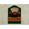 Buy cheap Casino Wall Decor Antique Wood Wall Sign Wooden Envelope Holder Decorative Wall from wholesalers