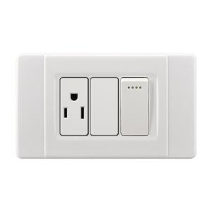 Best Universal Light Switches And Sockets , White Electrical Sockets And Switches wholesale