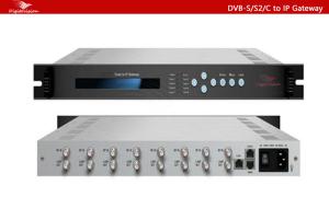 DVB-S/S2/C to IP Gateway